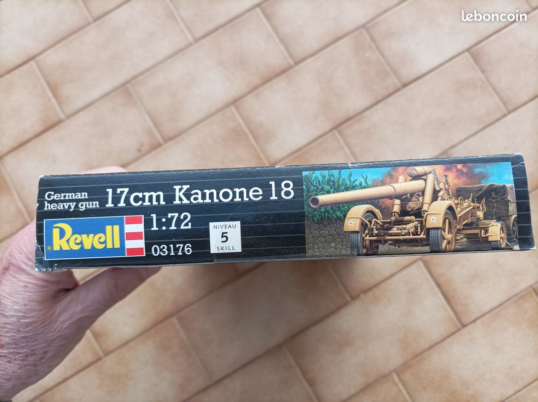 Kit Modèle 3D Imprimé 1/72 Canon Automoteur Allemand Bison 3 - Neuf, En Résine, Non Peint, Fabriqué En Chine