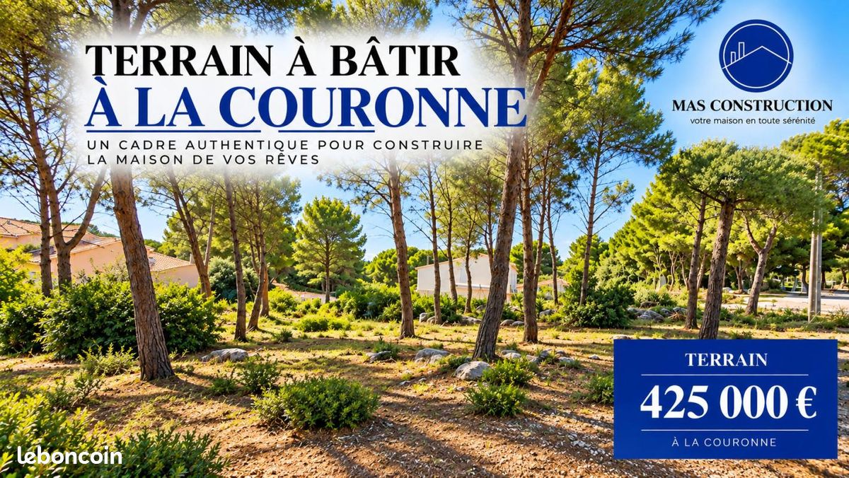 Terrain 744 m² · à Martigues · 425 000 €