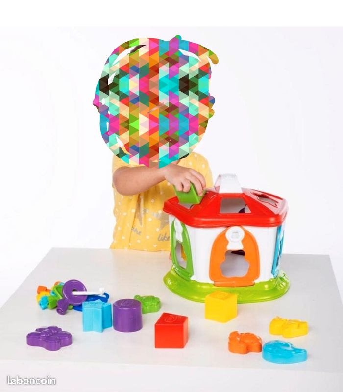 Chicco Cottage Des Animaux 2 En 1 - Trieur De Formes & Cube D'Activités | Jouet Bébé 1-4 Ans