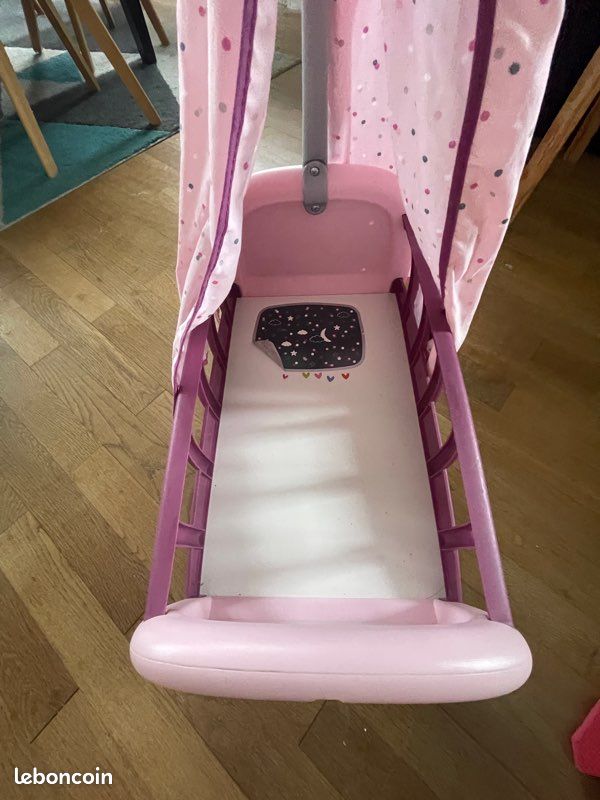 Berceau jouet bébé lit Smoby (image 4)