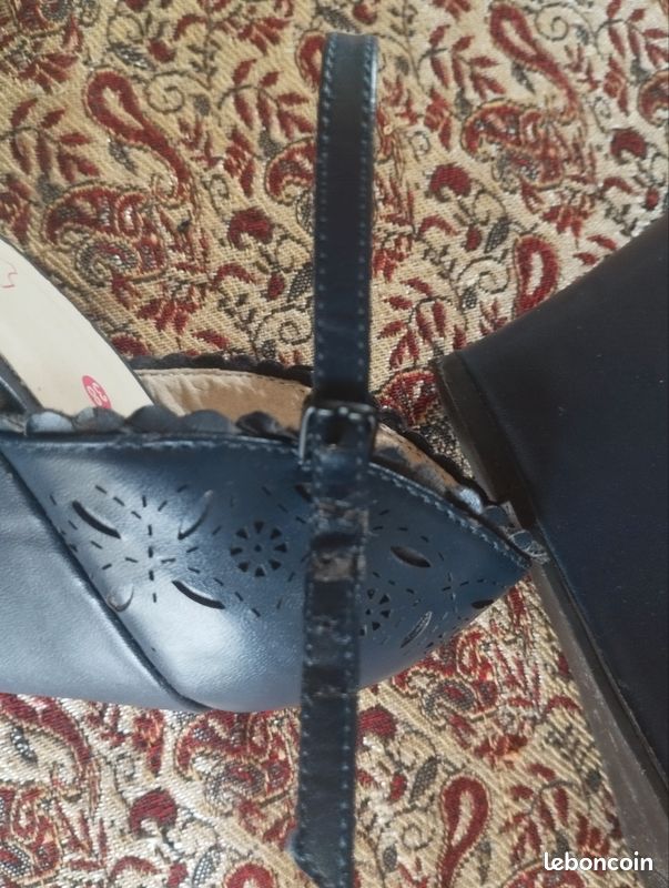 Compensés NafNaf Cuir 38 (image 4)