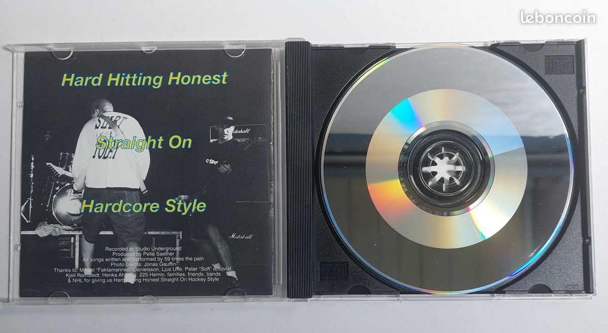 Lot 3 cd -59 TIMES THE PAIN / More out of today ; Twenty Percent of my hand; BLIND Anger &Hate (image 6)