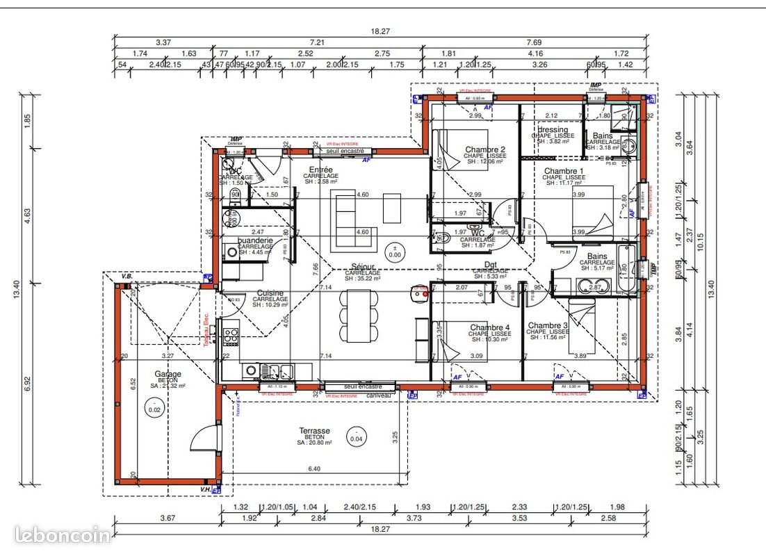 Maison 5 pièces 119 m² · à Villebois · 119 m² · 346 000 €