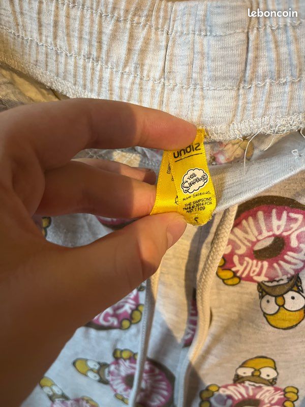 Bas de pyjama Homer Simpson Vêtements