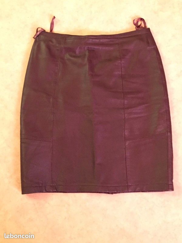 Jupe en cuir (image 1)