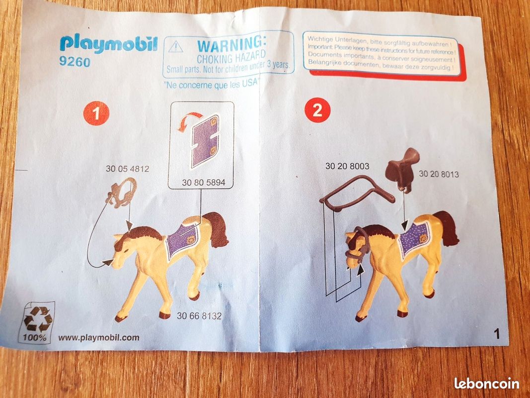 Playmobil - Policier à cheval (image 6)