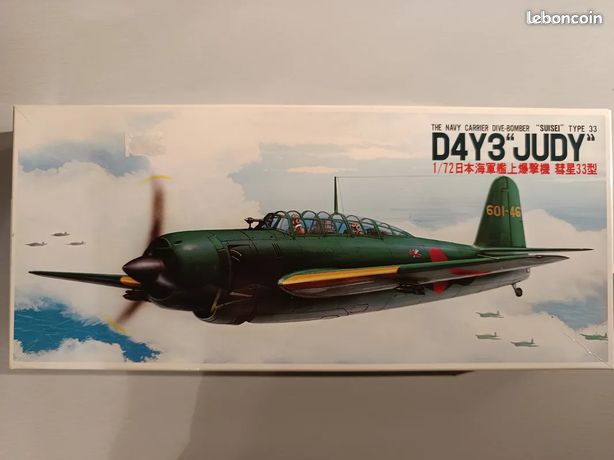 Maquette Avion Yokosuka D4Y2 JUDY Suizei 1/72 Fujimi - Modèle Occasion Pour Passionnés