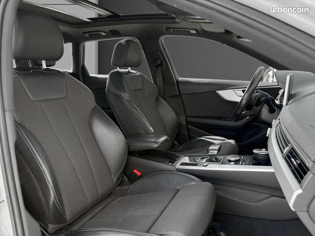 AUDI A4 V AVANT S-Line 2.0 TDI 150Ch CarPlay Caméra de Recul Toit Ouvrant Garantie 12 mois (image 10)
