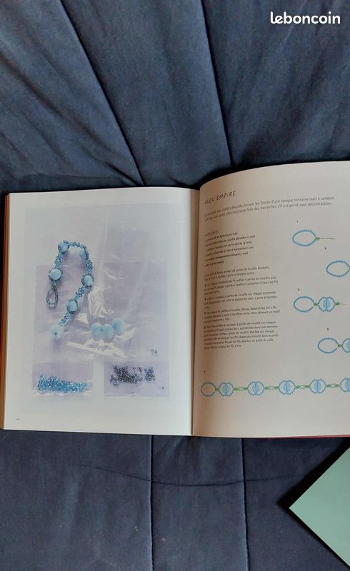 Livre De Perles Et Bijoux Par Nathalie Delhaye - 58 Modèles + 2 Livrets Bonus