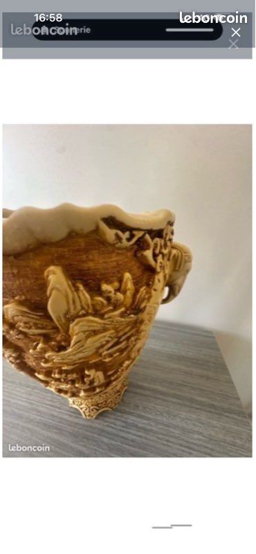 Ancien grand vase asiatique (image 9)