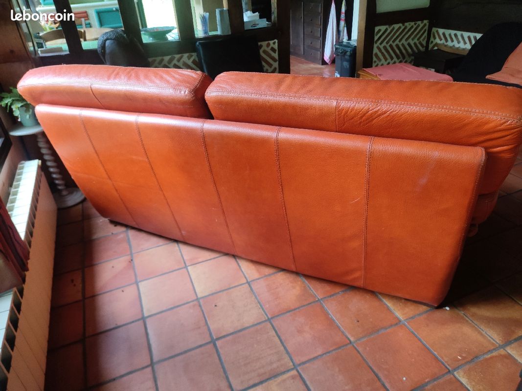 Canapé cuir (image 3)