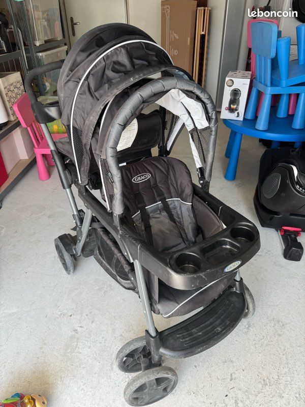 Double Graco Modes Marche Pied Pour Poussette Graco Système De