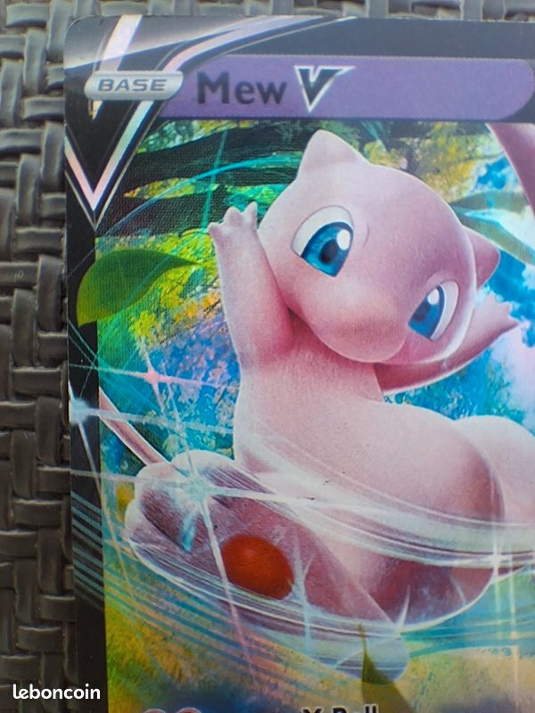 Carte Pokémon Mew V 069/189 EB03 Épée & Bouclier Ténèbres Embrasées FR : Achat occasion | Cartes Pokémon à l'unité Pokemon 12 ans - 16 ans Très bon état Carte Pokémon Mew V 069/189 EB03 Épée & Bouclier Ténèbres Embrasées FR : Achat occasion | Cartes Pokémon à l'unité Pokemon 12 ans - 16 ans Très bon état