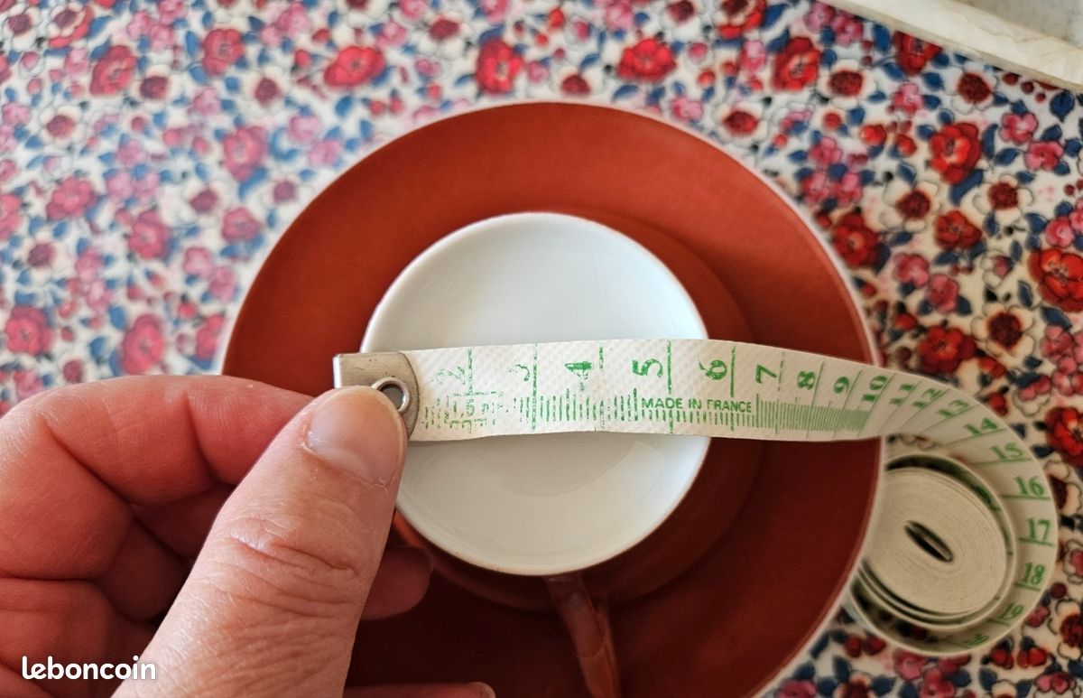 12 tasses à thé Limoges unique 1930 (image 8)