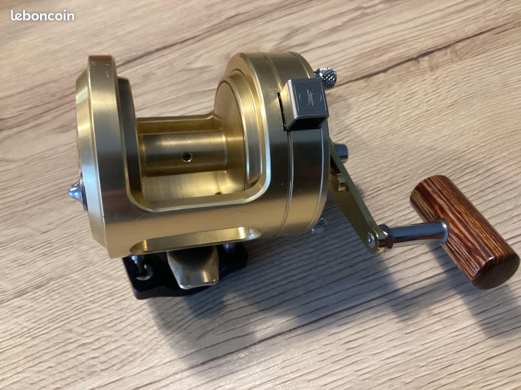 Moulinet De Pêche Shimano Triton Mark I - Vintage Or - Occasion Bon état