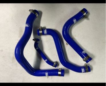 Kit Durites Radiateur Samco Bleu Pour Suzuki GSXR600 SRAD 1996-1999 - Neuf