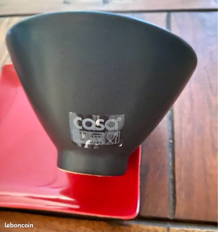 Lot de 8 petits bols( tasses) + 8 sous bols ( ou sous tasses ) (image 2)