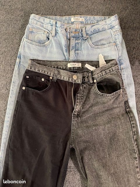 Lot 2 jeans pull and bear t38 (image 1)