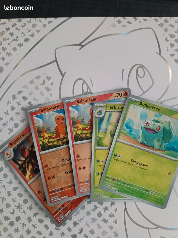 Cartes Pokemon 151 reverse (image 1)