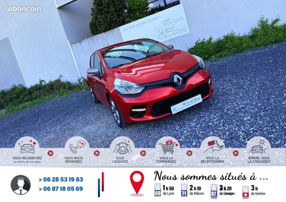 Renault Clio Tce 90cv Gtline Driving Eco2 *Crit'Air 1 *128000Km*Moteur à Chaine*Véhicule Sous Gar... (image 4)