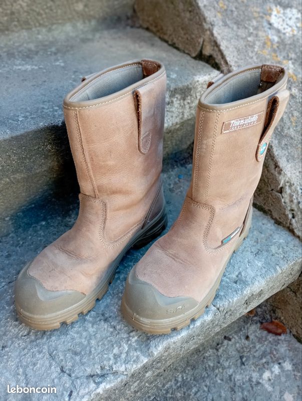 Bottes De Sécurité Mi-montant Mil-Tec - Embout Acier, Isolation Thinsulate, Pointures 38 à 47, Neuves