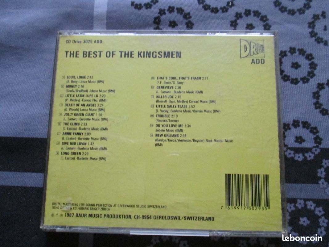 Cd " the best of the kingsmen " (image 2)