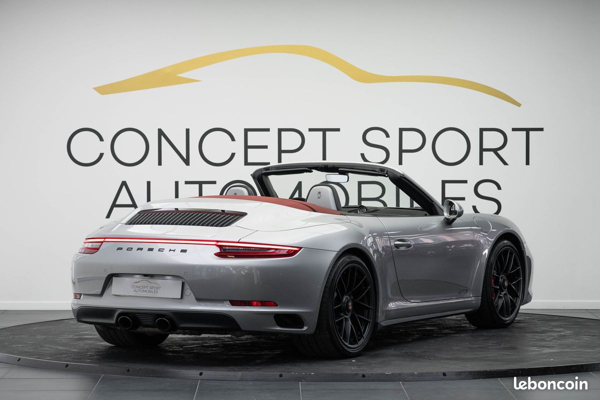 Porsche 911 991 991.2 Carrera 4 GTS Cabriolet 3.0 450cv PDK / PDLS / PSE /BOSE / CARBONE / IMMAT FR (image 4)