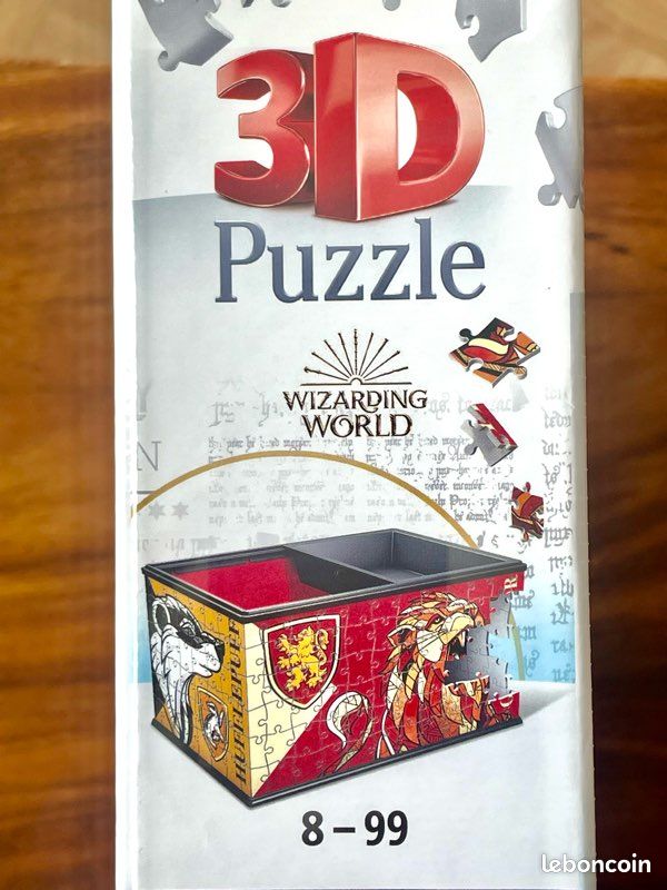 Neuf sous blister: boîte de rangement Puzzle 3D Harry Potter (image 3)