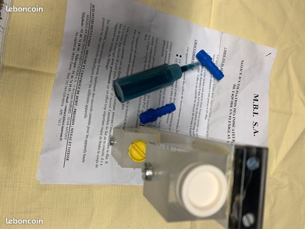 Indicateur de pression à colonne de liquide (image 3)