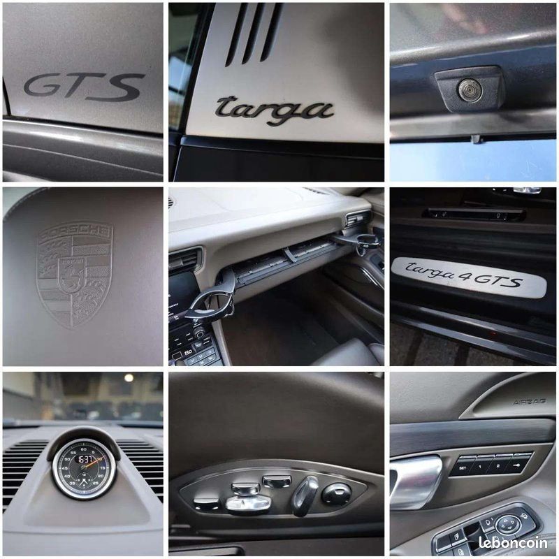 Porsche 911 TARGA 4 GTS * 450 ch * PDK * Burmester * PDLS+ * R20 (image 10)