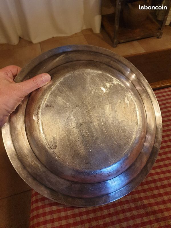 Ancien plat argenté (image 2)
