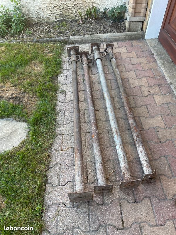 Etais chantier acier longueur mini 180cm (image 1)