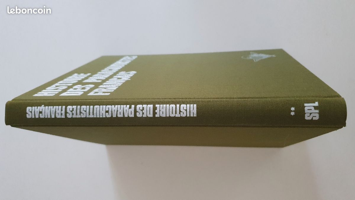 2 livres, Histoire des parachutistes français, volume 1 et 2, état neuf (image 9)