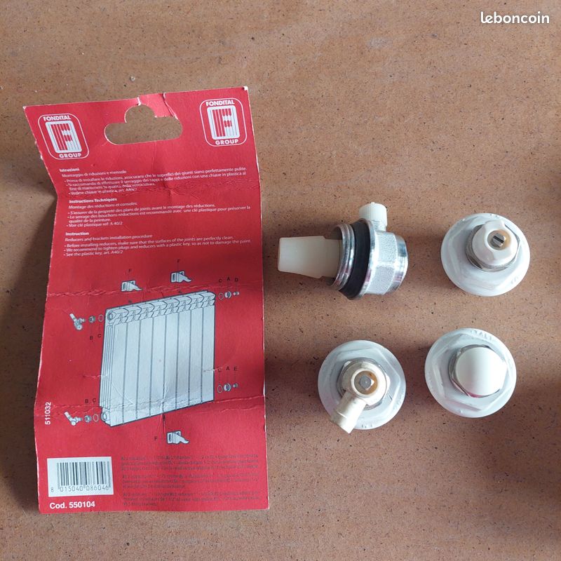 Kit raccordement radiateur (image 2)