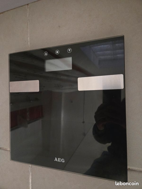 Balance AEG impédancemètre PW5644FA analyse corporelle fonctionne parfaitement (image 1)