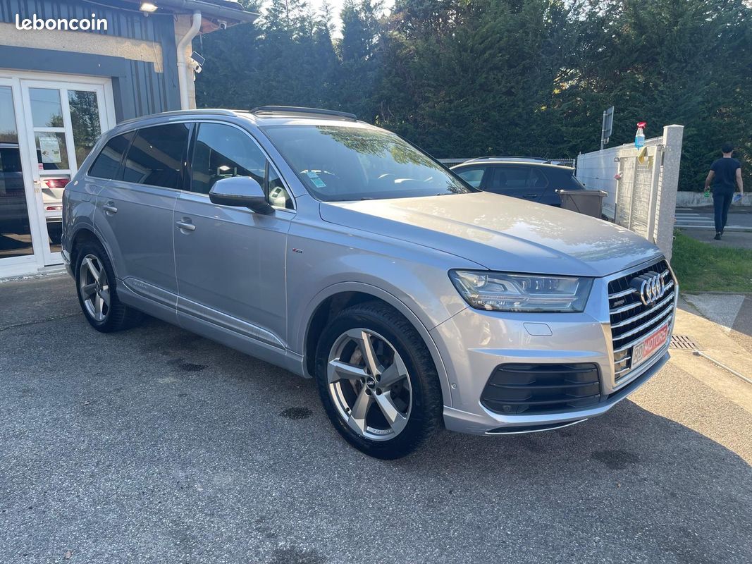 AUDI Q7 V6 TFSI 333 ch QUATTRO 7 PLACES S-LINE - VÉHICULE CONTROLÉ/GARANTI (image 9)