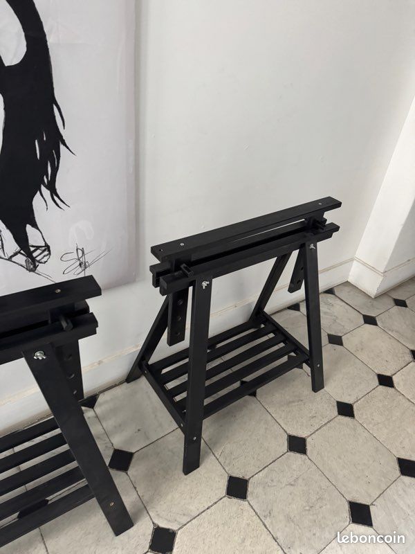 Tréteau architecte en pin (image 3)