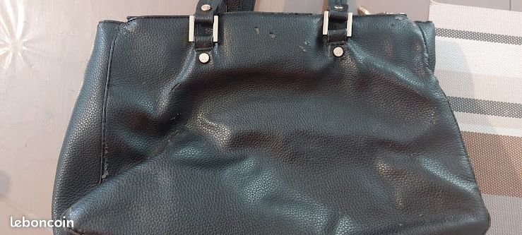 Grand sac à main Liu Jo cuir noir (image 6)