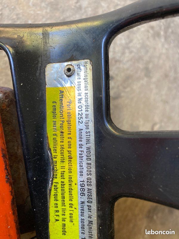 Tronçonneuse Stihl 028 (image 3)