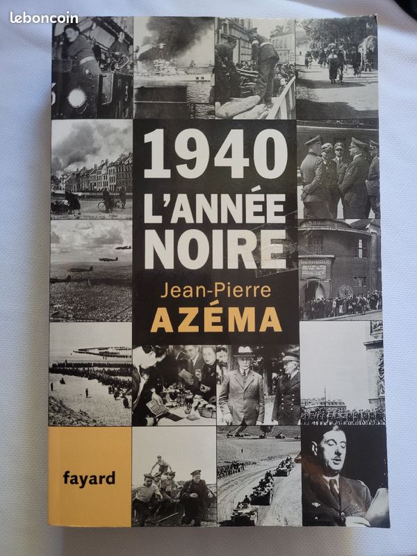 1940 l'année noire Jean Pierre Azéma (image 1)