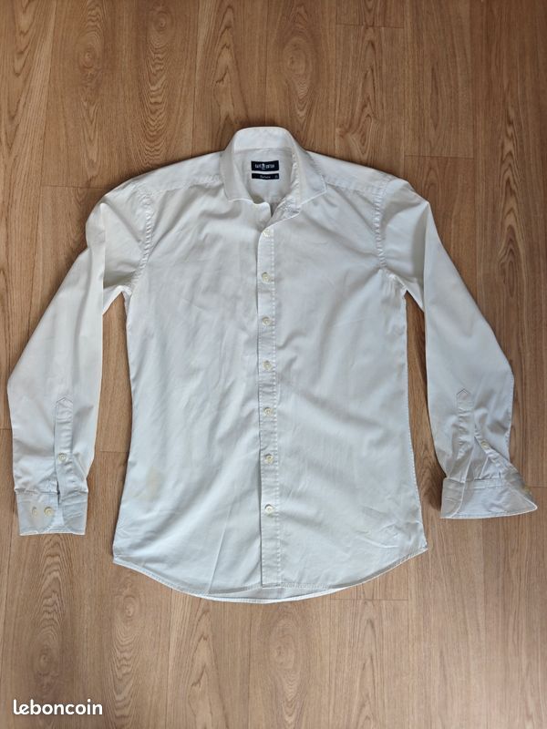 Chemise blanche Café Coton (image 1)