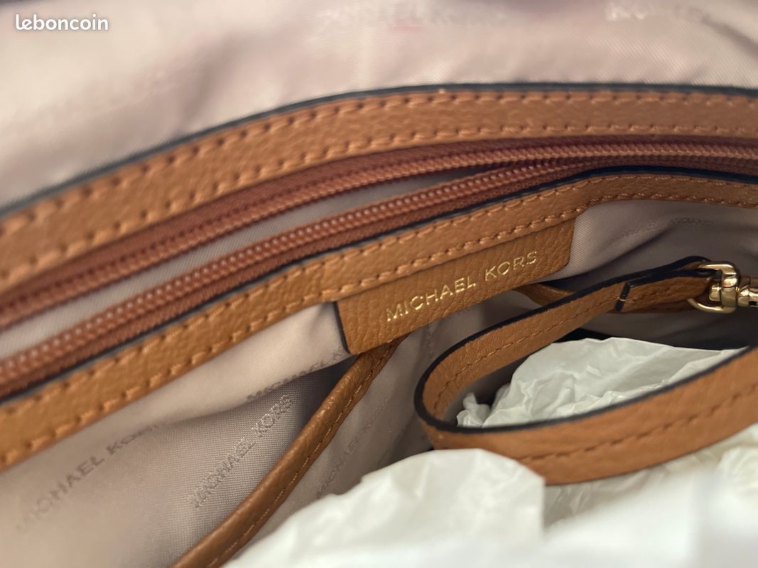 Sac cuir Camel Michael kors (image 3)
