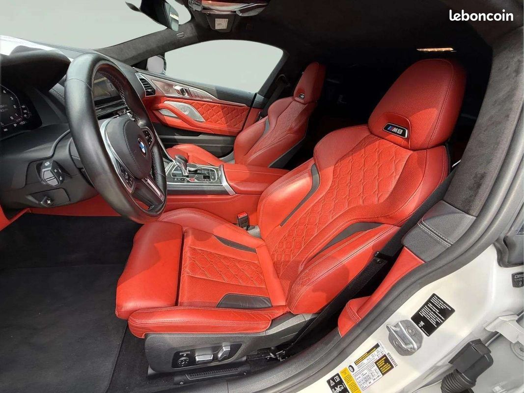 BMW M8 Competition xDrive Gran Coupé * 625 ch * B&W * HUD * Carbone * Laser (image 14)