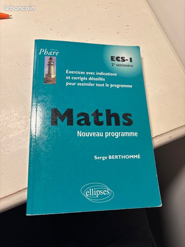 Livre Phare ECS-1 Deuxième semestre (image 2)