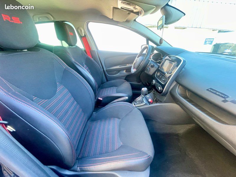 Renault Clio 4 rs 200 cv phase 2 ÉTAT NEUF cup boîte auto + palette Année 2018 Totalise 46000 km (image 4)