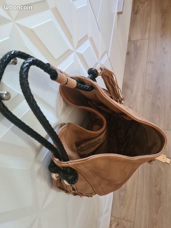 Sac Croisé Homme En Toile - Look Chic Et Pratique - Marque Totes