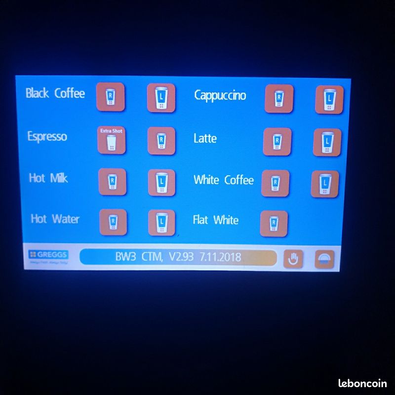 Machine a café professionnel Thermoplan black&vhite 3 (image 3)