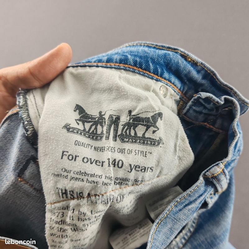 Jean / pantalon coupe droite Levi's 511 W30 L34 (image 12)