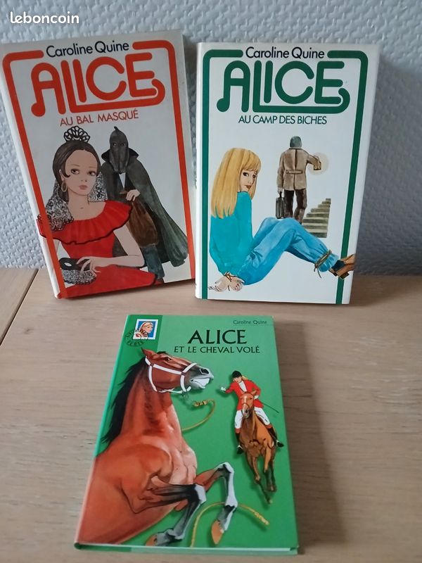 3 livres Alice . C Quine (image 1)