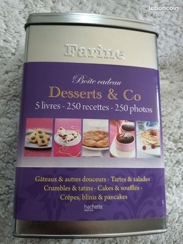 Boîte cadeau Dessert & Co 5 livres (image 1)